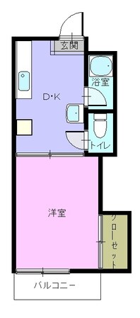 ナチュール片淵の物件間取画像